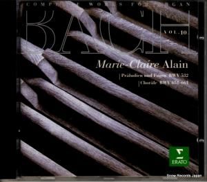 CD: マリー=クレール・アラン - bach; complete works for organ vol.10 - 4509-96743-2