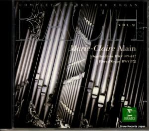 CD: マリー=クレール・アラン - bach; complete works for organ vol.9 - 4509-96742-2