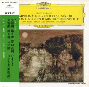 カール・ベーム - シューベルト:交響曲第5番&8番「未完成」 - MG2176