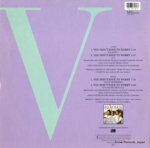 アン・ヴォーグ - you d