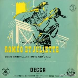 ٥ȡ졼 gounod; romeo et juliette LXT2890