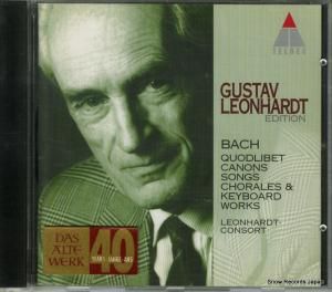 CD: ա쥪ϥ - bach; quodlibet canons songs chorales & keyboard works - 3984-21354-2