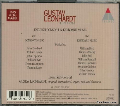 CD: グスタフ・レオンハルト