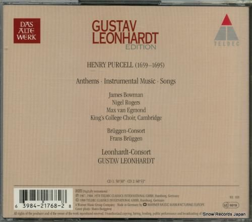 CD: グスタフ・レオンハルト