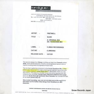 FRETWELL - glide - CLIMAX002