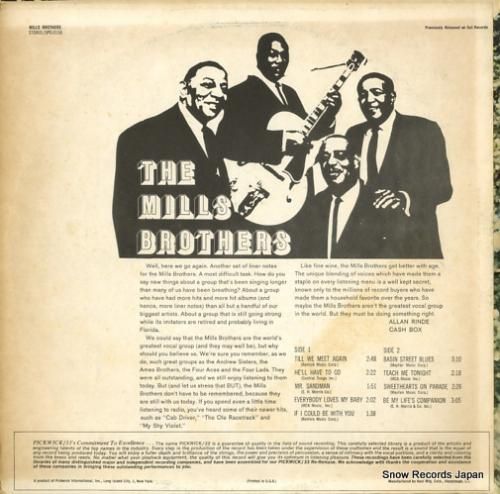 ザ・ミルス・ブラザーズ - t