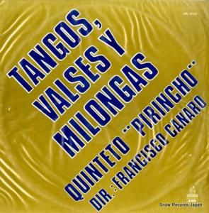 ピリンチョ五重奏団 - tangos, valses y milongas - URL20580
