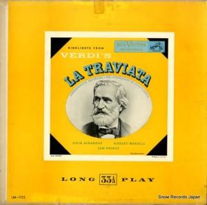 V/A verdi; highlights from la traviata LM-1115