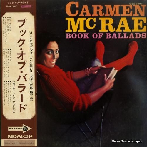 カーメン・マクレー ブック・オ