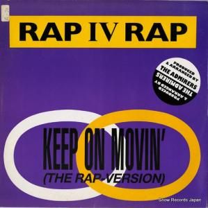 RAP 4 RAP keep of movin' (the rap-version) ZYX6187-12