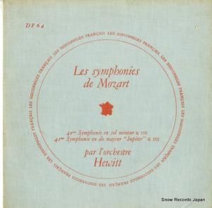 ORCHESTRE HEWITT mozart; 40e symphonie en sol mineur k550 DF64