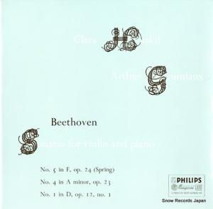 ƥ塼롦ߥ beethoven; sonatas for violin and piano no.5,no.4,no.1 ABL3204