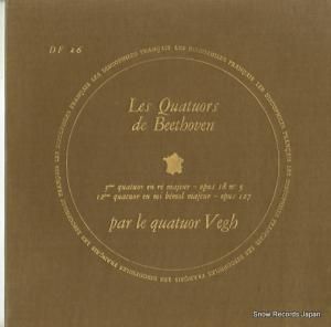 ͽ beethoven; 3e quatuor re majeur opus 18 n3 DF26