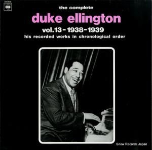 ǥ塼ȥ the complete duke ellington vol.13 1938-1939 CBS88518