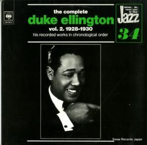ǥ塼ȥ the complete duke ellington vol.2 1928-1930 CBS68275