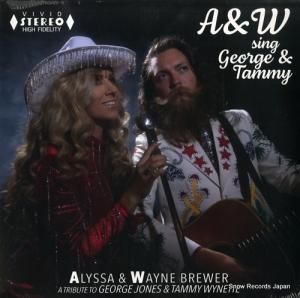 ALYSSA AND WAYNE BREWER a & w sing george & tammy SGM-4058