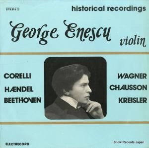 른ͥ historical recordings george enesch ELE02715