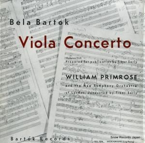 ꥢࡦץ bartok; viola concerto PBO29