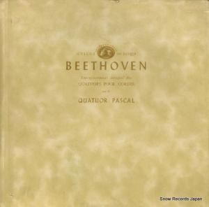 ѥ븹ڻͽ beethoven; enregistrement integral des quatuors pour cordes MMS2041