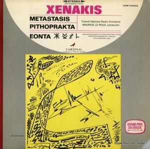 ⡼ꥹ롼 xenakis; metastasis, pithoprakta, eonta VCS-10030