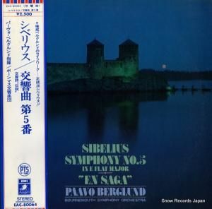 パーヴォ・ベルグルンド - シベリウス:交響曲第5番変ホ長調作品82、交響詩「伝説」作品9 - EAC-80064
