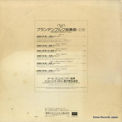 カール・ミュンヒンガー - バ