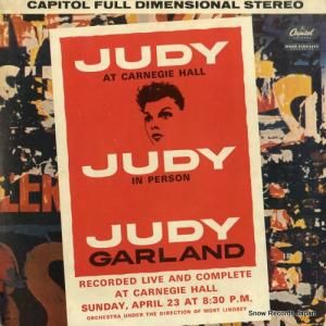 ジュディ・ガーランド - judy at carnegie hall - SWBO1569