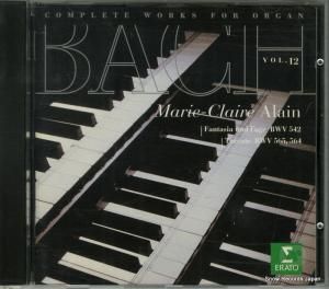 CD: ޥ꡼᥯졼롦 - bach; complete works for organ vol.12 - 4509-96745-2