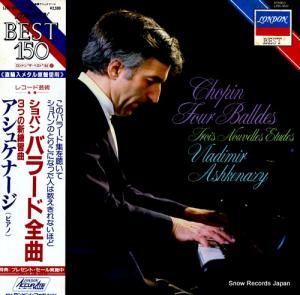 ヴラディーミル・アシュケナージ - ショパン:バラード全曲 - L25C-3042