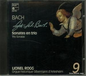 CD: ライオネル・ロッグ - bach; sonates en trio 9 - HMX290780