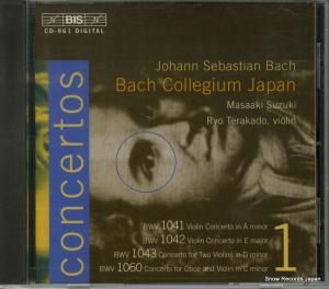 CD: μ - bach; violin concertos - BIS-CD-961