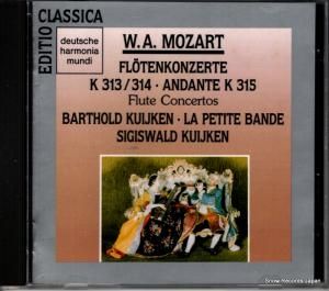 CD: ジギスヴァルト・クイケン - モーツァルト:フルート協奏曲集 - BVCD-1842