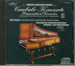 CD: カール・ミュンヒンガー - バッハ:チェンバロ協奏曲全集3 - 35CT-24
