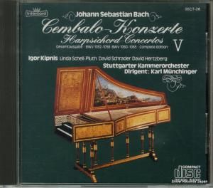 CD: カール・ミュンヒンガー - バッハ:チェンバロ協奏曲全集5 - 35CT-26