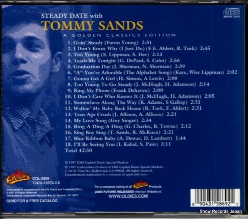 CD: トミー・サンズ - s