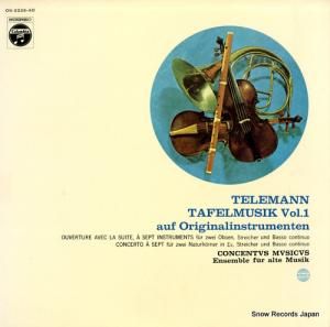 ウィーン・コンセントゥス・ムジクス - テレマン:ターフェルムジーク名演集1 - OS-2226-AD