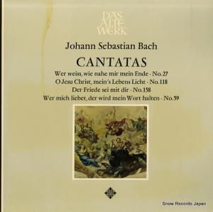 アムステルダム合奏団 - バッハ:カンタータ第27番「わが終りの近きを誰ぞ知らん」 - SAWT9489-BEX