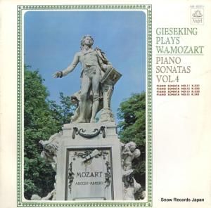 ワルター・ギーゼキング - モーツァルト:ピアノ・ソナタ第11、12、13、15番 - AB.8001