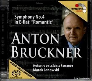 CD: マレク・ヤノフスキ - bruckner; symphony no.4 in e-flat "romantic" - PTC5186450