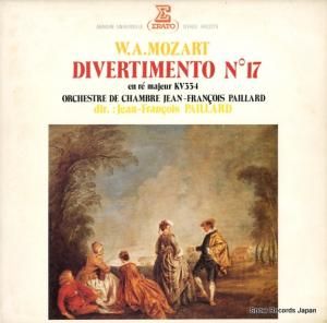 ジャン=フランソワ・パイヤール - モーツァルト:ディヴェルティメント第17番(メヌエット付) - ERX-2279