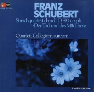 コレギウム・アウレウム四重奏団 - シューベルト:弦楽四重奏曲第14番ニ短調「死とおとめ」 - ULX-3144-H