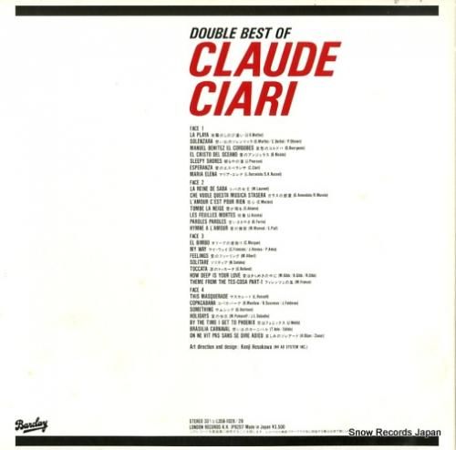 クロード・チアリ - ダブル・