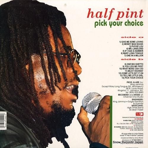 ハーフ・パイント - pick