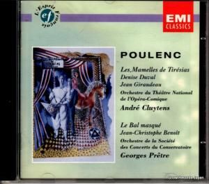 CD: 른塦ץ졼ȥ - poulenc; les mamelles de tiresias - 724356556522