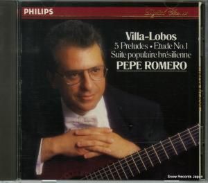 CD: ڥڡ - villa-lobos; 5 preludes etude no.1 - 420245-2
