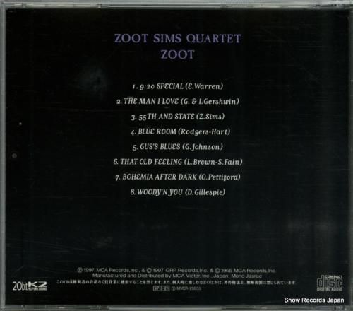 CD: ズート・シムズ - ズ