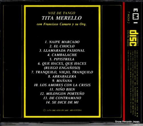 CD: ティタ・メレージョ -