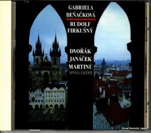 CD: ֥ꥨ顦٥˥ɥաե륯ˡ - dvorak; janacek martinu songs - 09026-60823-2