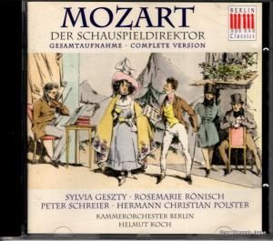 CD: إࡼȡå - mozart; der schauspieldirektor - 0091362BC