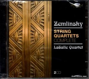 CD: 饵븹ڻͽ - zemlinsky; string quartets - 9188